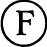 European Letter F