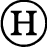 European Letter H